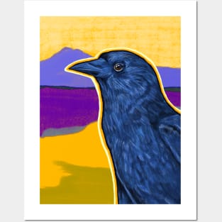 CANDID CRITTERS Crow Posters and Art